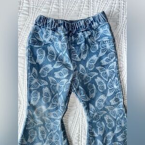 Baileys Blossom Butterfly Flare Jeans